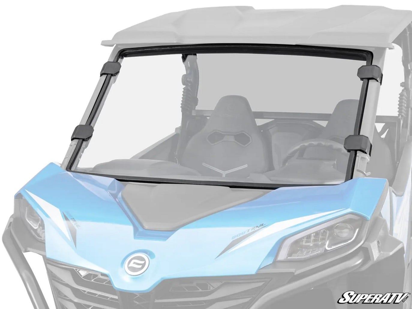 WINDSCREEN POLYCARBONATE CFMOTO ZFORCE 950 SPORT 23>, 800/950 TRAIL 23>