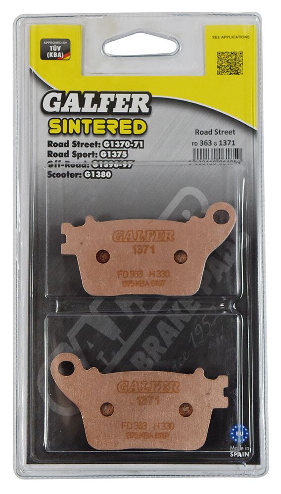 Galfer Brake Pad FD363,AD242,FA436,SBS834,DP973