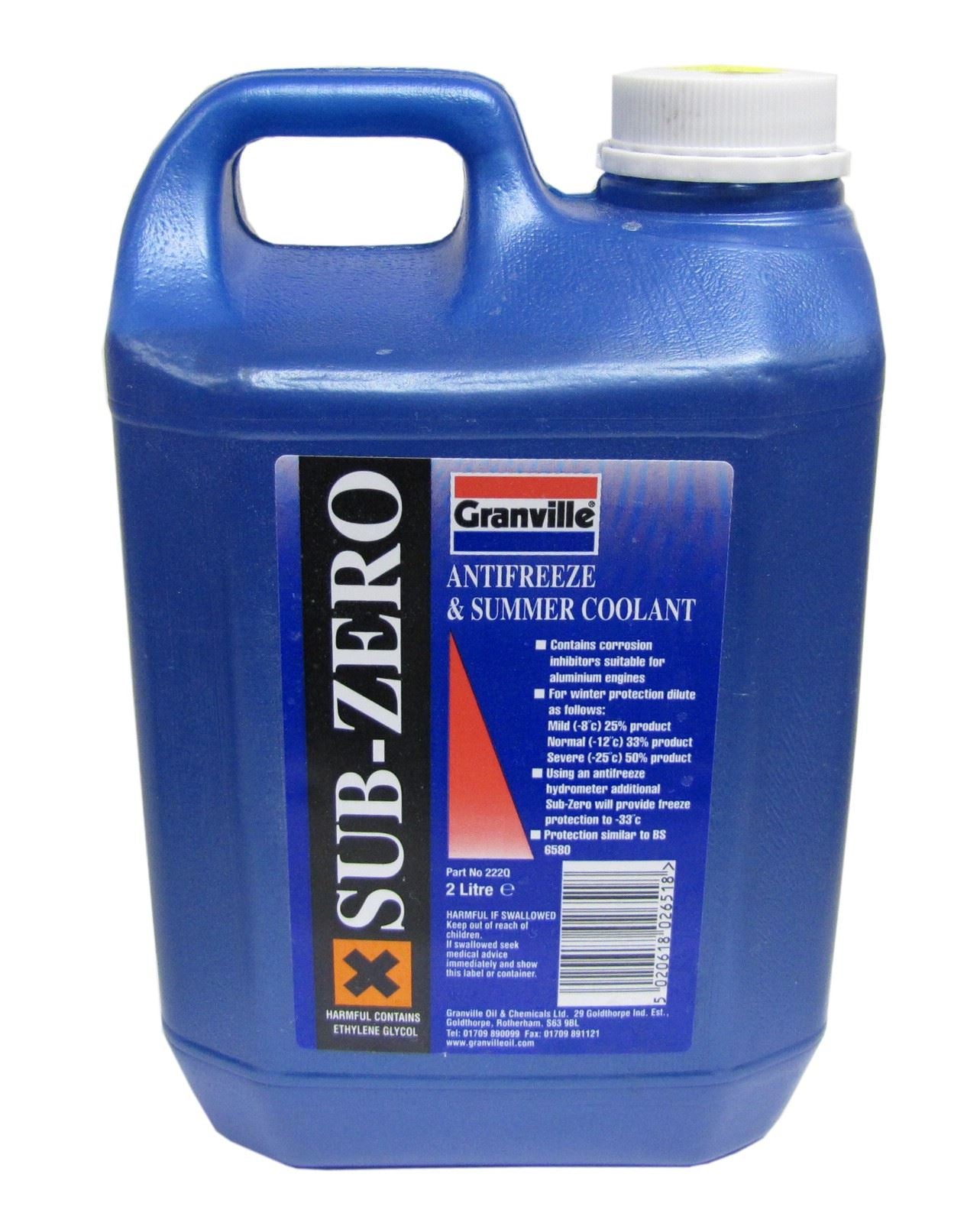 Michel Coolant frost protection down to -36 degrees c. (2 Litres)