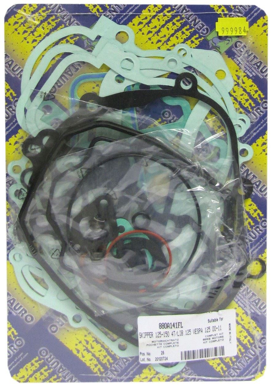 Centauro Full Gasket Set Piaggio 125 Fly 05-09, Liberty 00-10, Skipper, Zip 00- 04 (4T)