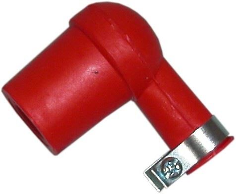 Spark Plug Cap Rubber Red For Solid Terminal Plugs