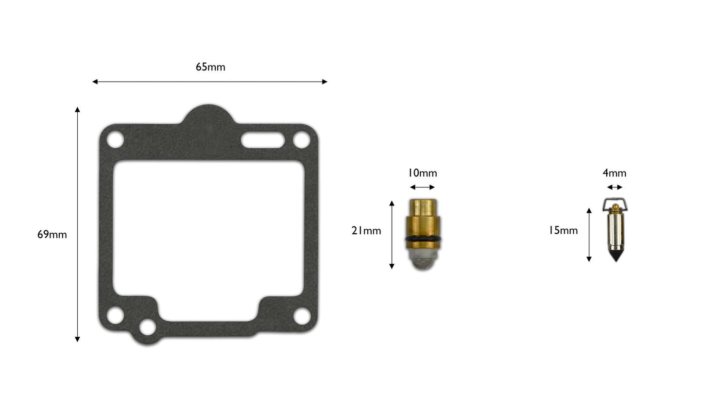 Carb Repair Kit Yamaha XV750 Virago 92-94, XV1100 Virago 91-97