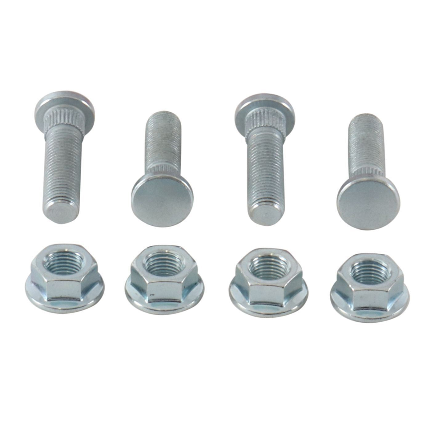Wheel Stud and Nut Kit Front Polaris 450 HO 2x4 MD 2016, ACE 325 14-16, ACE 325 EU 2015, ACE 325 HD 2015, ACE 500 17-19, ACE 570 17-18, ACE 570 EU 17-18, ACE 570 HD 15-19, Farmhand 450 2x4 2017, Forest 800 6x6 2015, Hawkeye 325 2x4 2015, Hawkeye