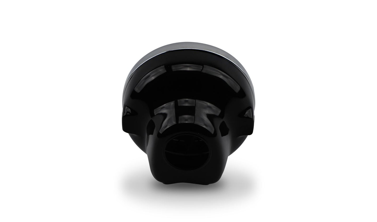 Headlight Round Black Back Complete Universal 5.5'' CD185