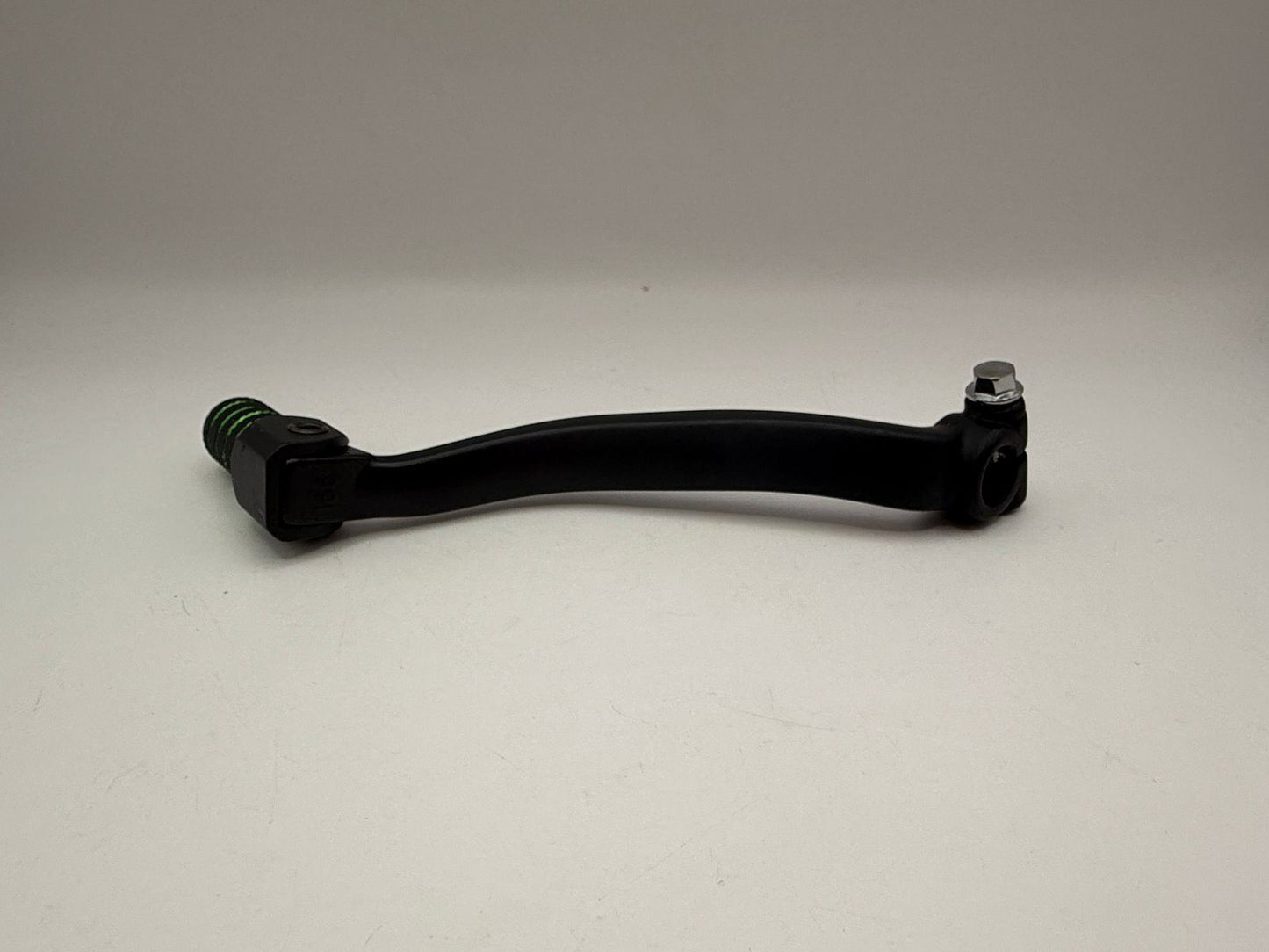 Gear Lever Alloy Black with Green Tip Kawasaki KX250F 09-18, KX250 19-20