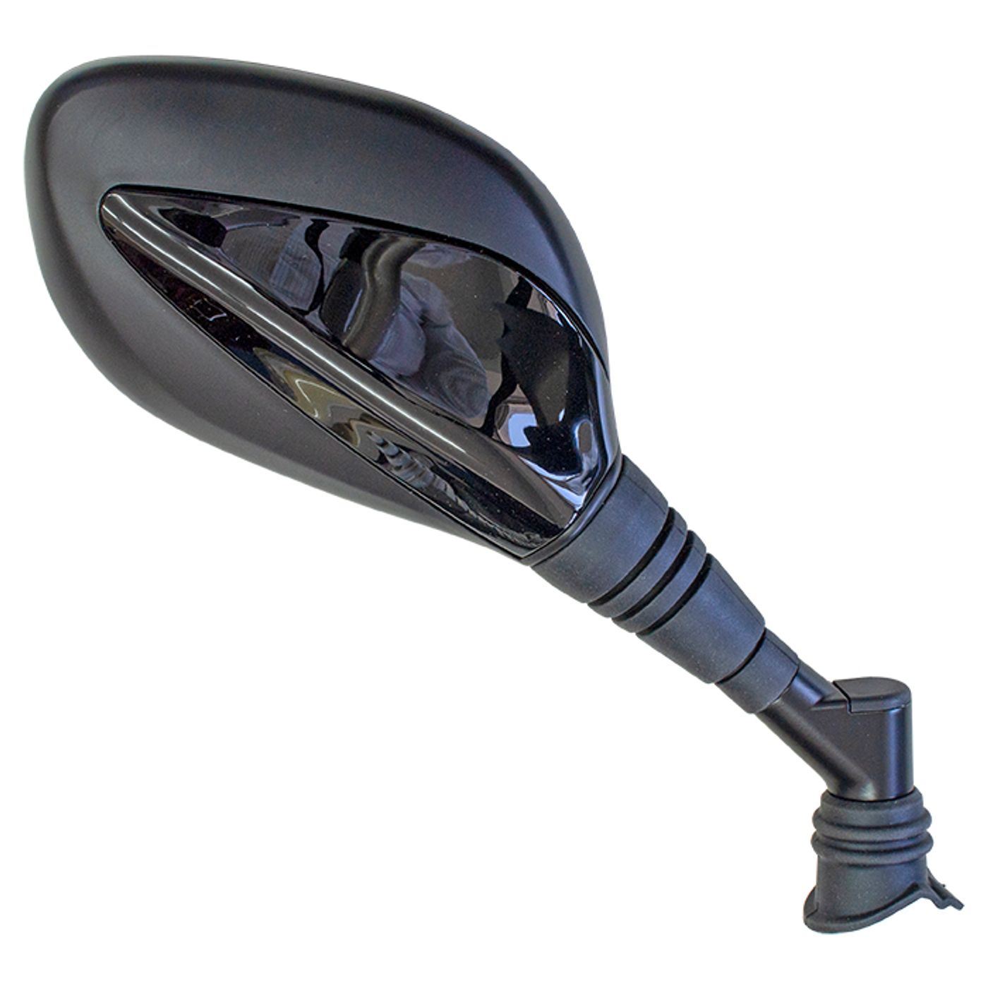 Mirror Right 10mm Black Kawasaki J125 (SC125) 16-20, J300 (SC300) 14-20 (E-Marked) OE Ref: 56001-Y002-955