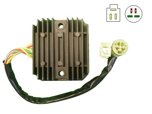 TourMax Regulator/Rectifier Honda XRV750 94-00 7 Wires SH538D-13 OE Ref: 31600-MY1-003