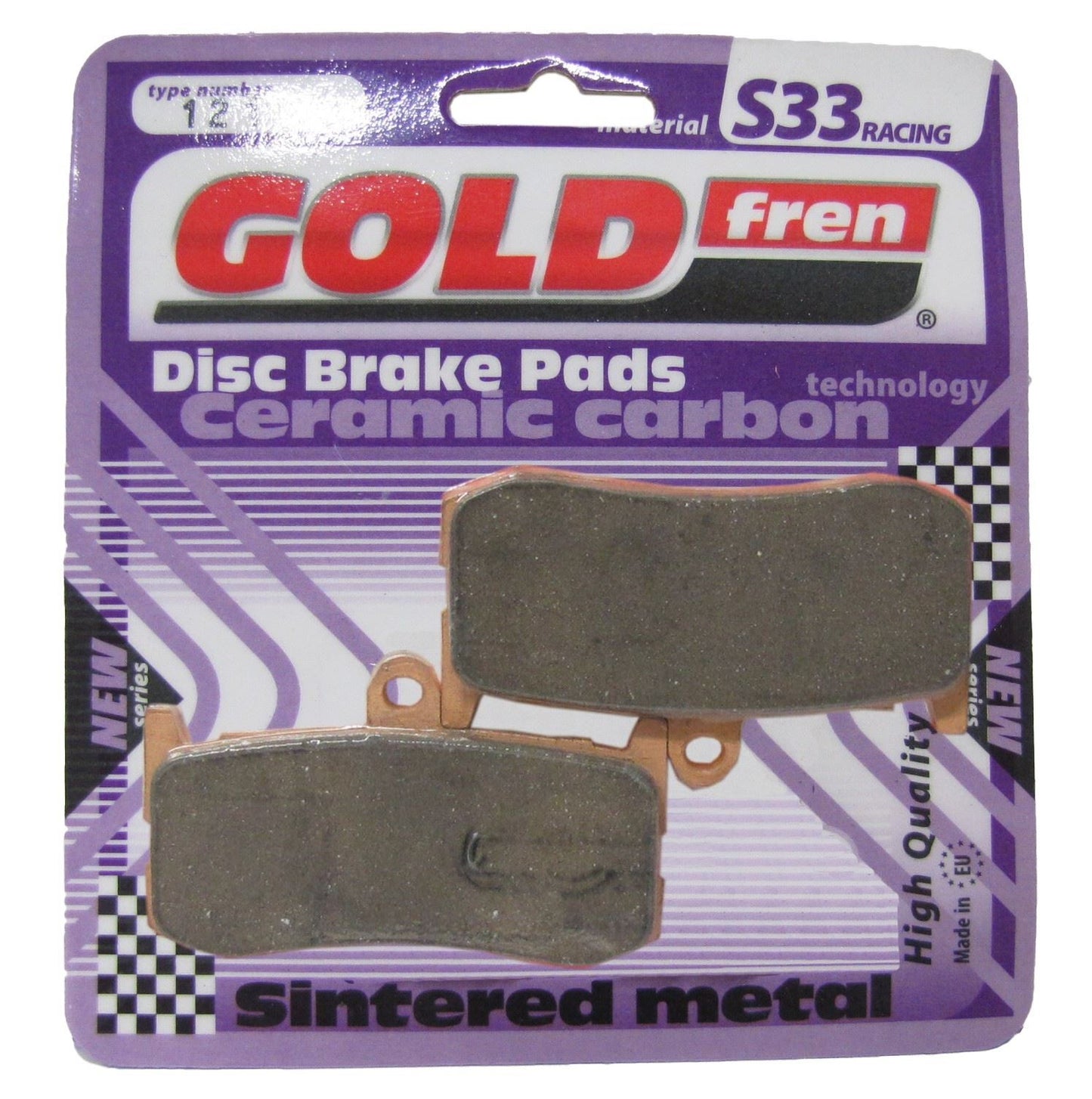 Goldfren Brake Pads S33-296, FA491