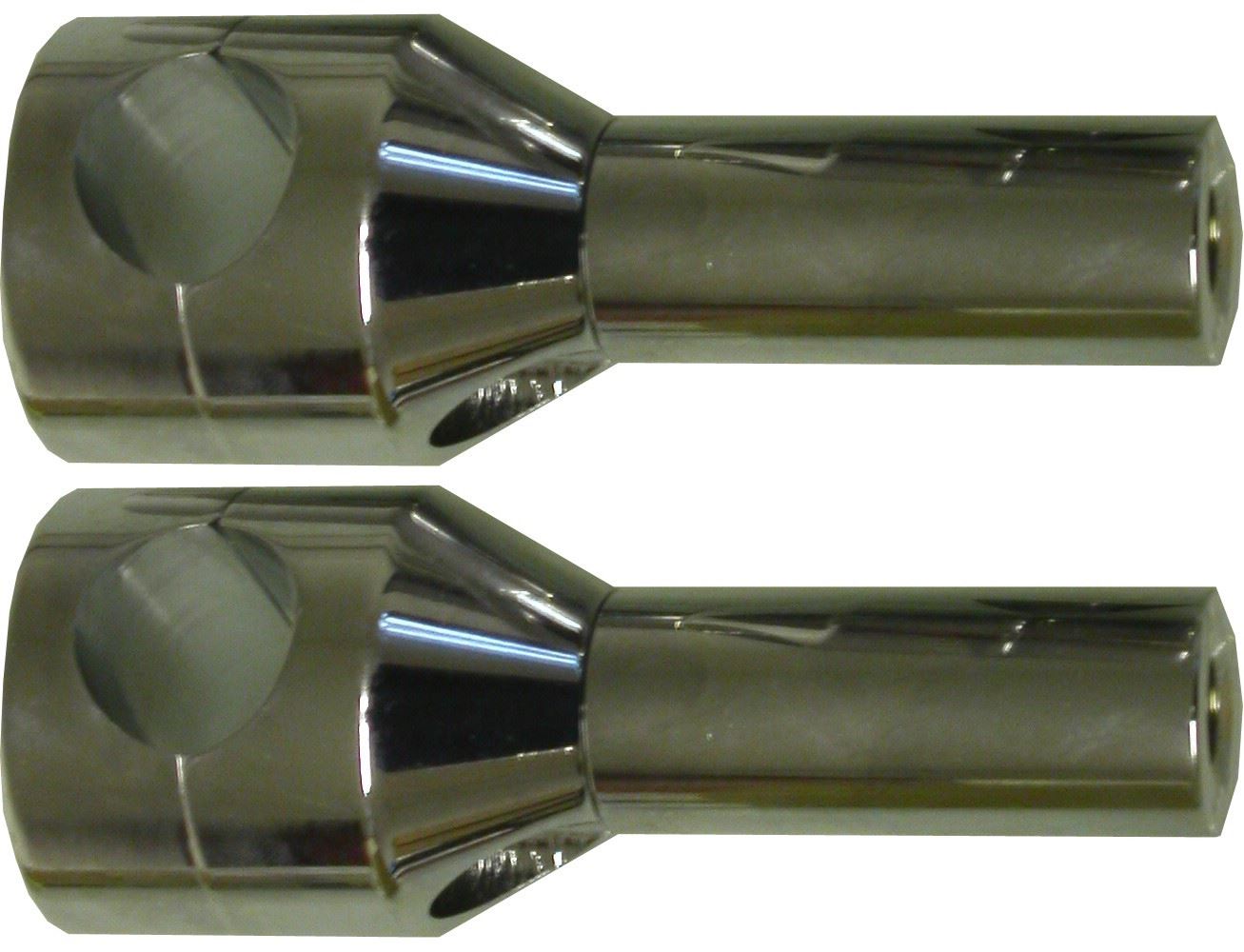 Handlebar Risers 4"Chrome Glide