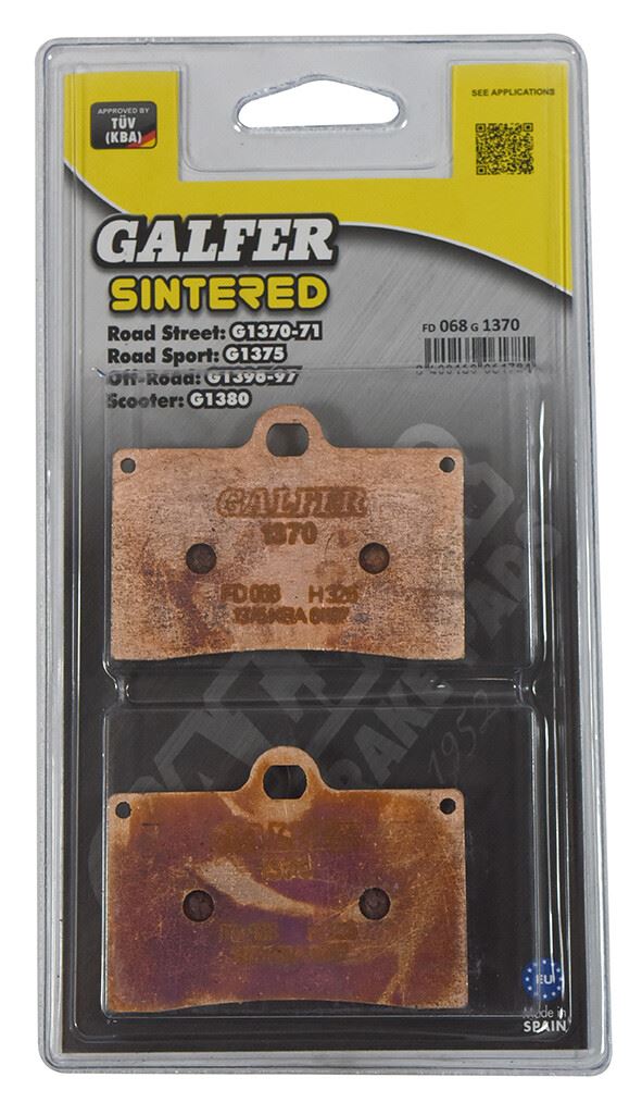 Galfer Brake Pad FD068,AD064,VD945,FA95,FDB408,SBS566