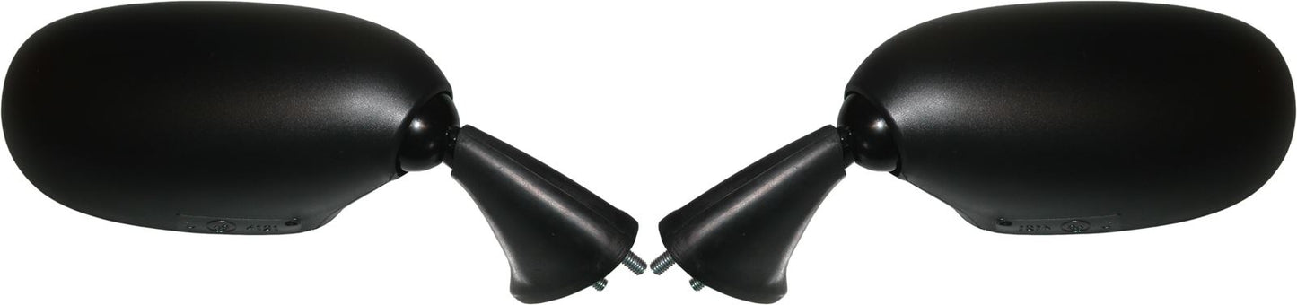Mirrors Fairing Black Left & Right R1, R6 28mm Ctrs, 60mm