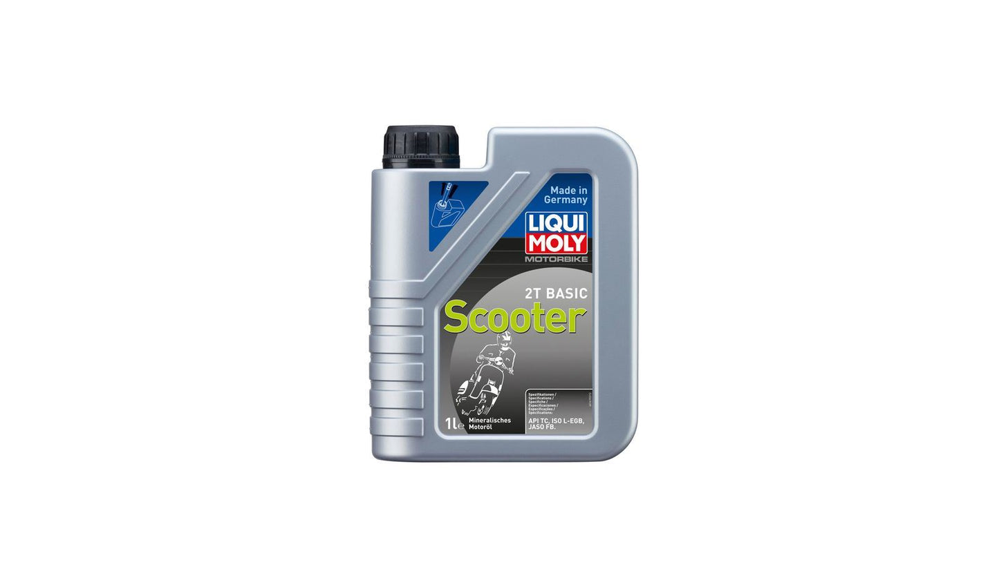 Liqui Moly 2T Basic Scooter Mineral Oil 1 Litre