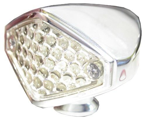 Marker Light Diamond Design with Clear Lens & White LED