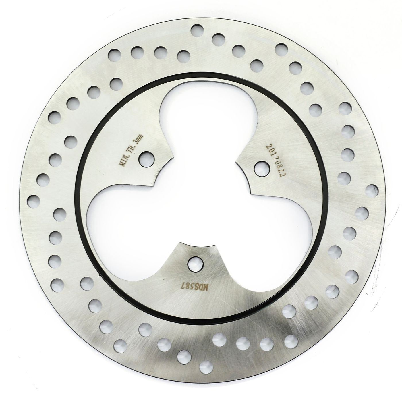 Rear Brake Disc For Honda TRX300EX Sportrax 93-08 (Solid)