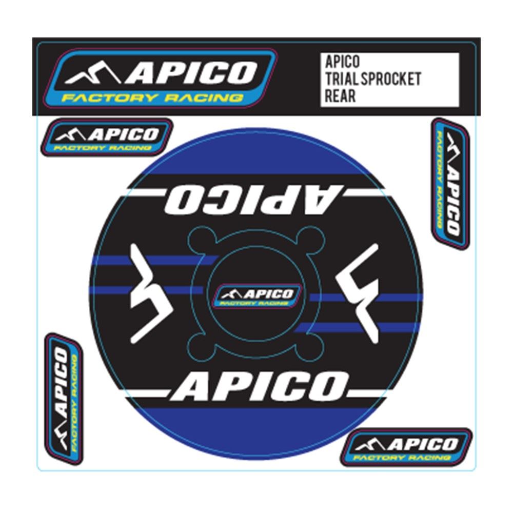 rear sprocket decal FOR tooth 46-48