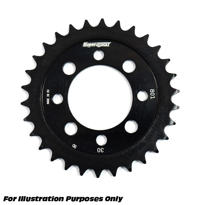 Supersprox Steel-Edge 801-30 Kaw Z 125 Pro (BR125) 17-18 (See Insert)