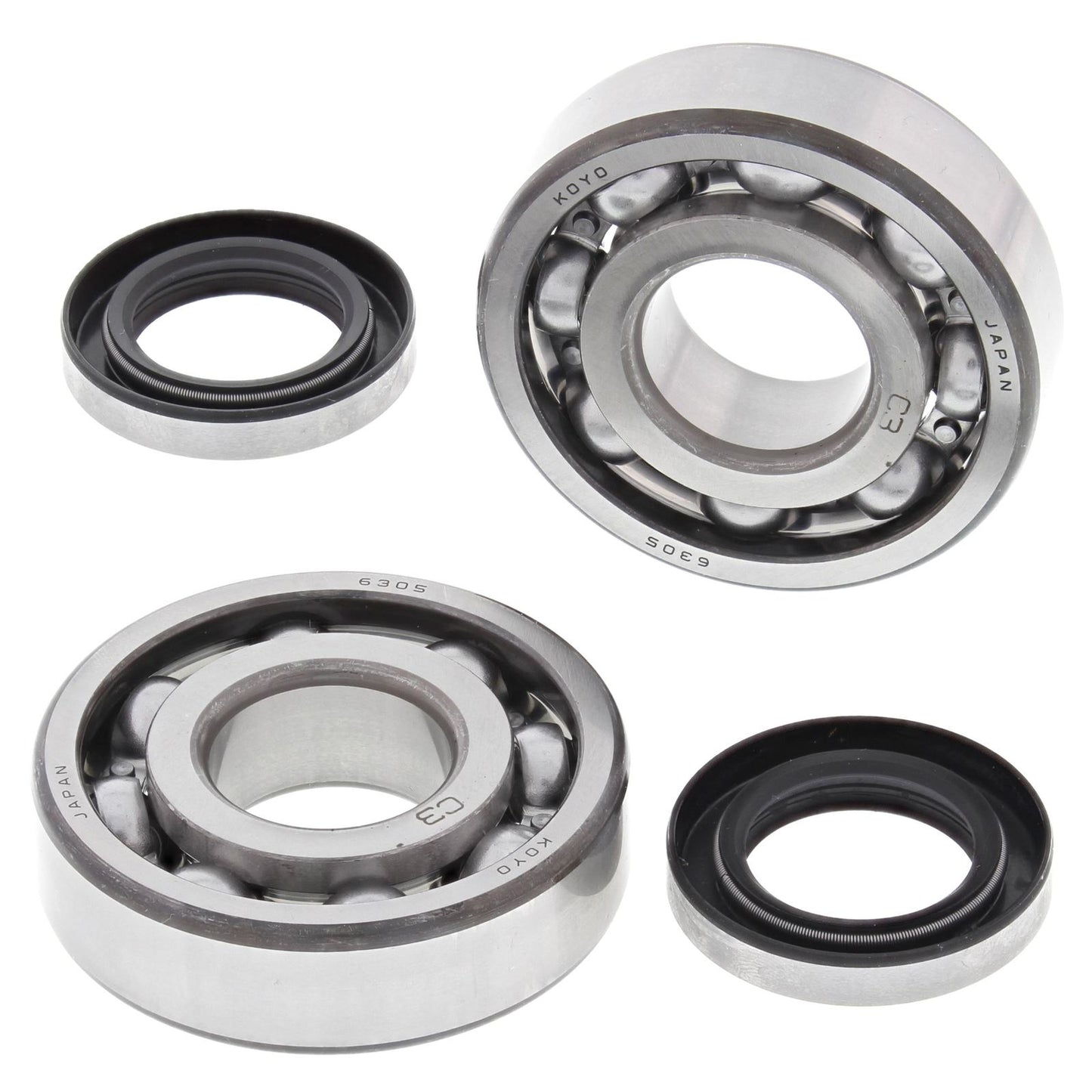 Crank Shaft Bearing Kit Kawasaki KDX200 83-85, KDX200 83-90, KDX200 86-88, KDX200 89-90