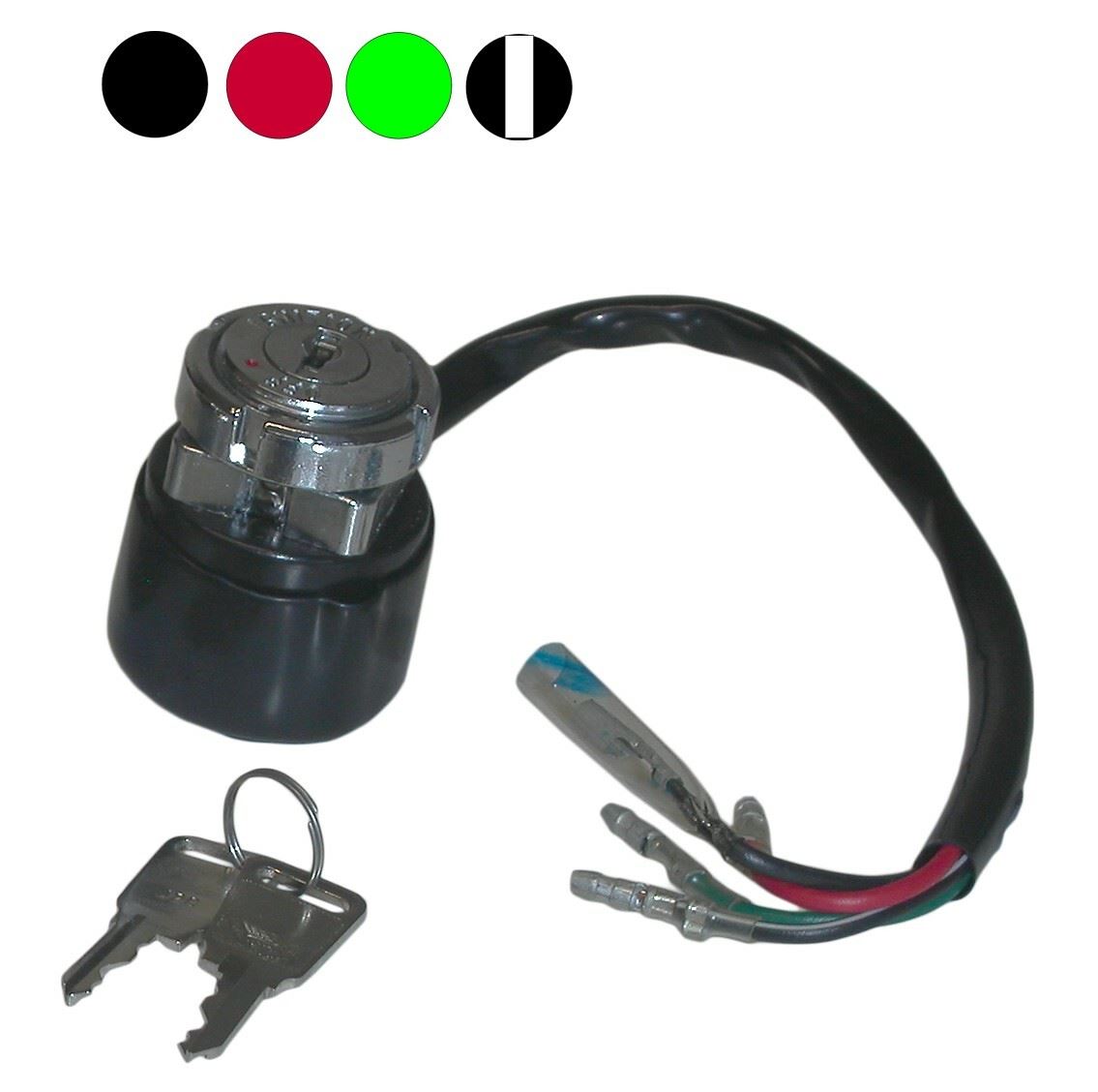Ignition Switch Honda CB250-CB750 69-78 (4 Wires)