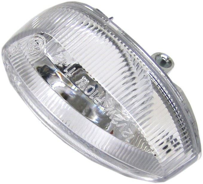 Indicator Lens Yamaha YZF R1 09-10 Front Left & Rear Right (Clear)