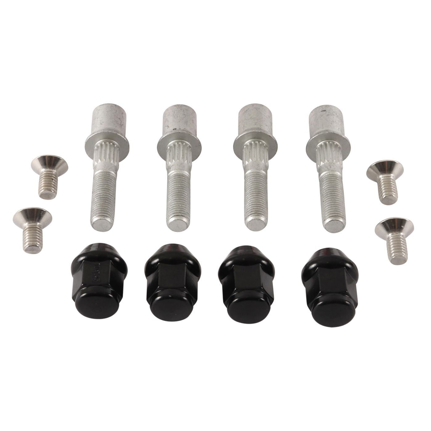 Wheel Stud and Nut Kit Front Can-Am Outlander 1000 DPS 17-19, Outlander 1000 EFI 6x6 15-18, Outlander 1000 XMR 13-21, Outlander 1000 XT 12-21, Outlander 1000 XTP 13-21, Outlander 1000 XXC 20-21, Outlander 500 XT 4x4 13-14, Outlander 650 6x6 15-18