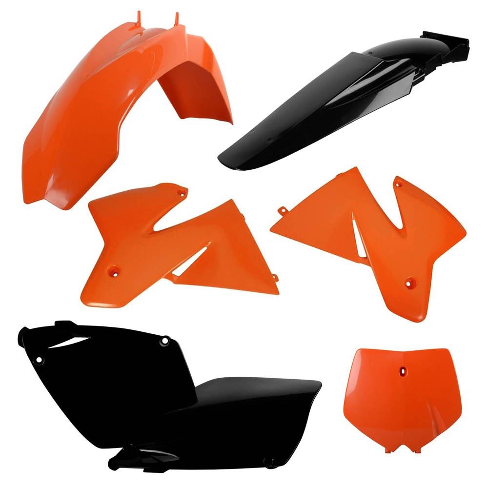 POLISPORT PLASTIC KIT KTM SX 2000, ORANGE