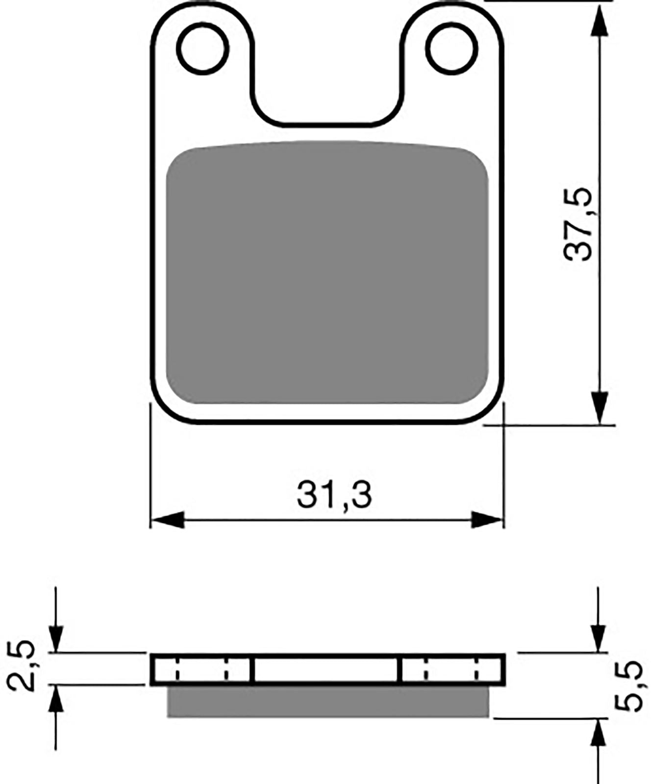 Goldfren Brake Pads AD201, FA352, DP951