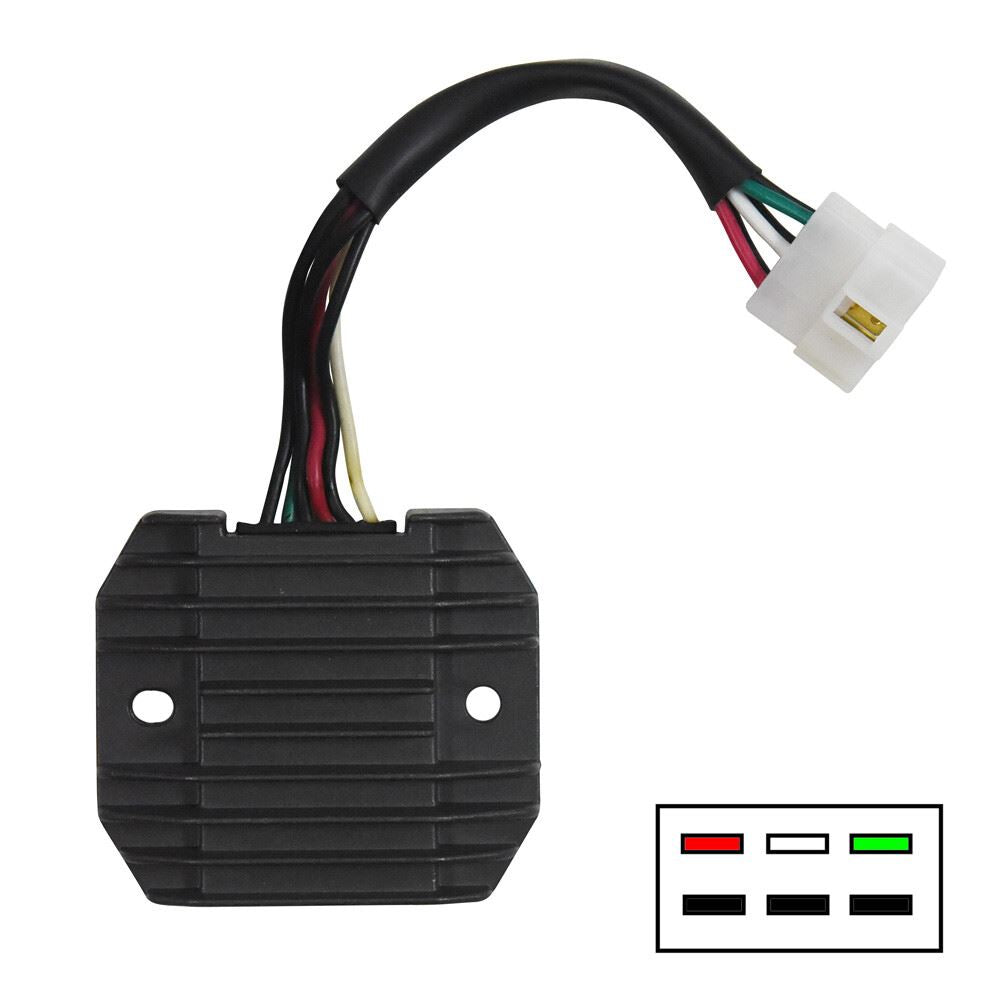 Regulator/Rectifier For Kawasaki ZX6R G1-2 6 Wires SH650-12
