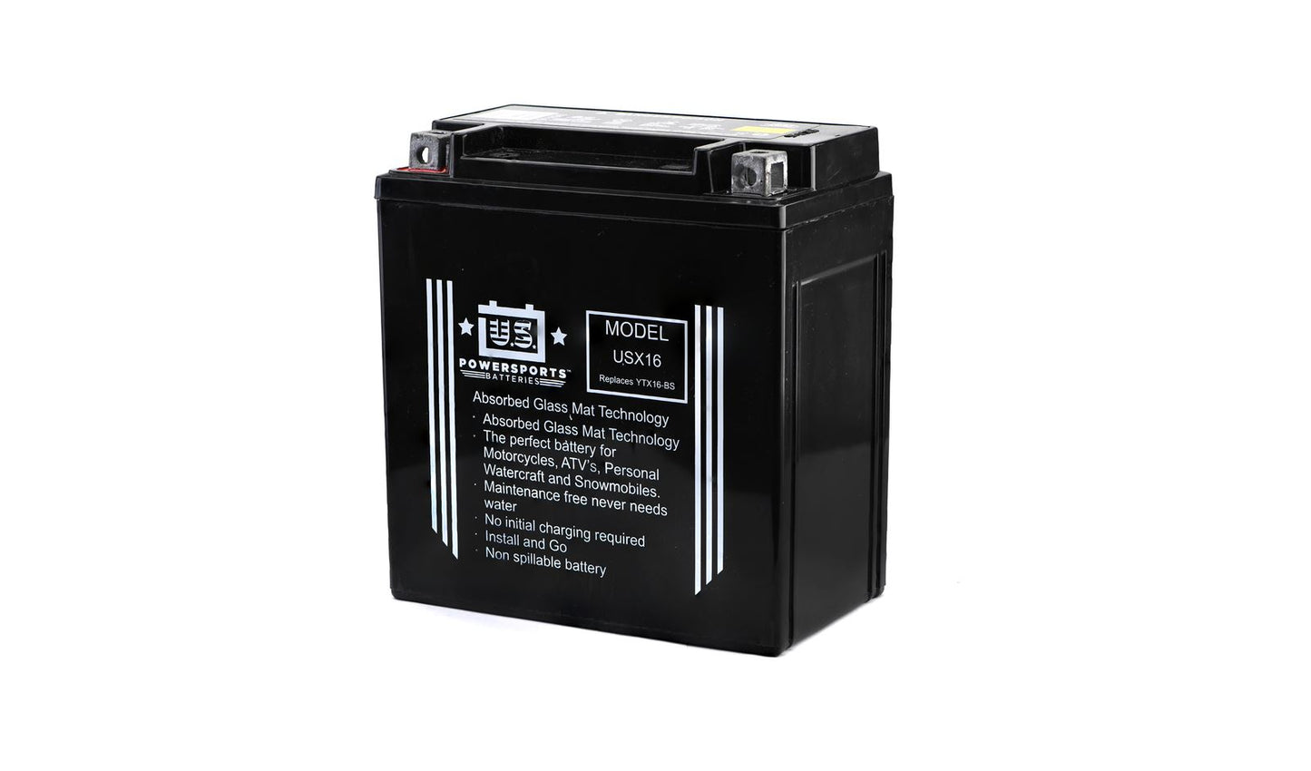 MTX Power Battery XT16 Sealed 12v 16.0AH CCA:235A L:151mm H:161mm W:87mm CTX16-BS, CTX20CH, USX16