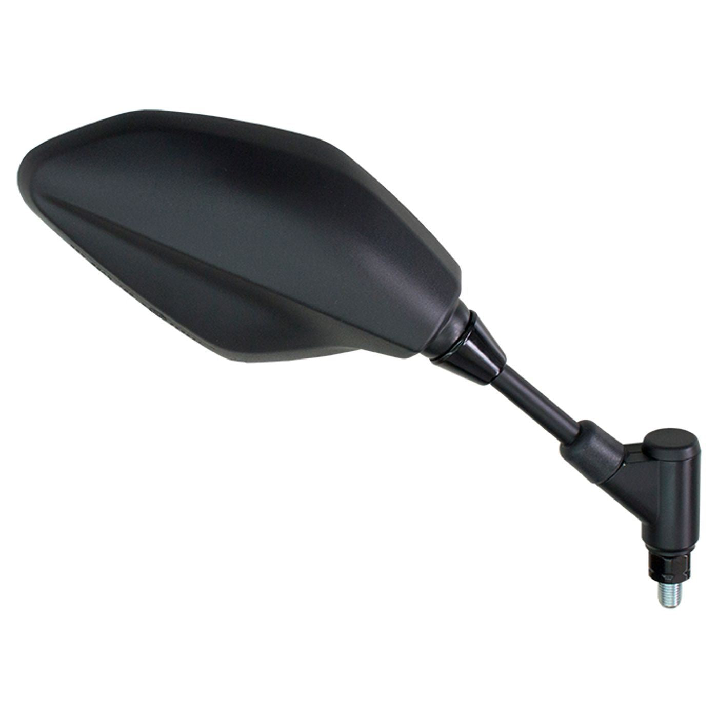 Mirror Right 10mm Black Yamaha XTZ690 Tenere 2021, MT-10 20-21 (E-Marked) OE Refs: B67-26290-01, BW3-F6290-00
