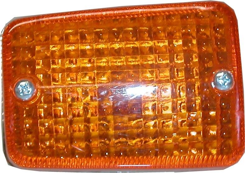 Indicator Honda C50E/LA, C70E, C90E,MF Front Left Chrome (Amber)