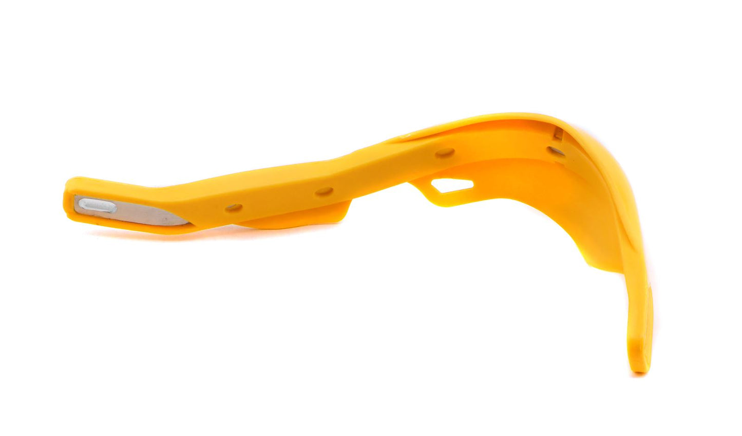 Handguards Wrap Around Yellow With Alloy Reinforcement Bar & Full Fitting Kit