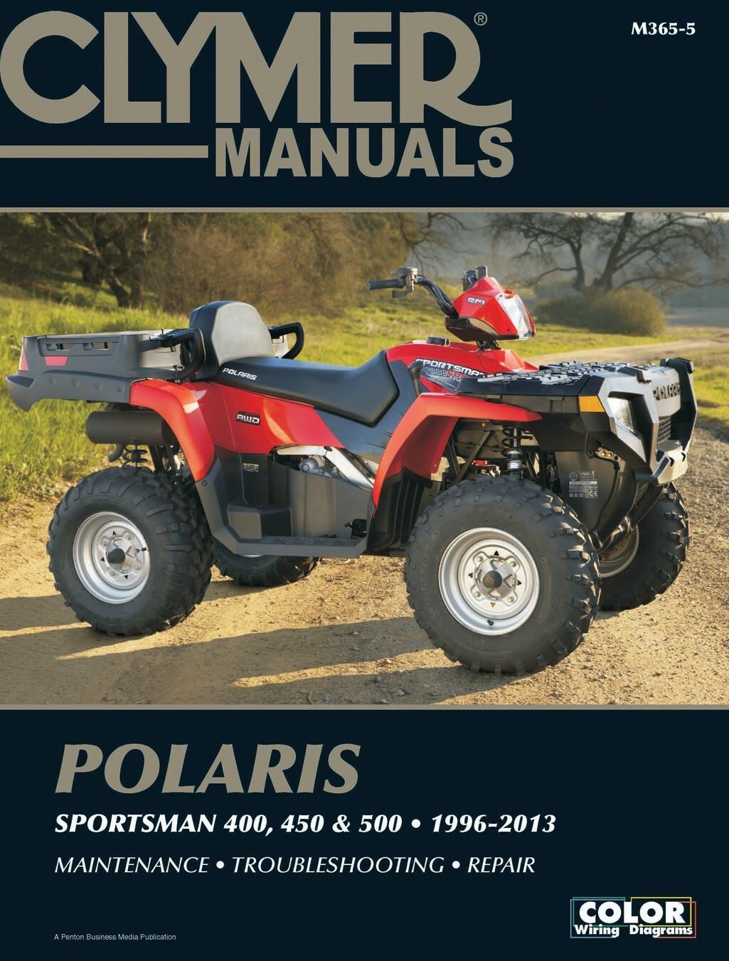 Clymer Manual For Polaris Sportsman 400, 450 & 500 96-13