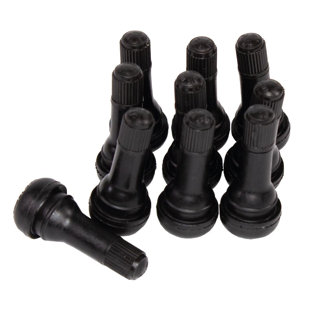 SNAP-IN TUBLESS VALVE 43MM (11.5MM DIA) X10 PACK