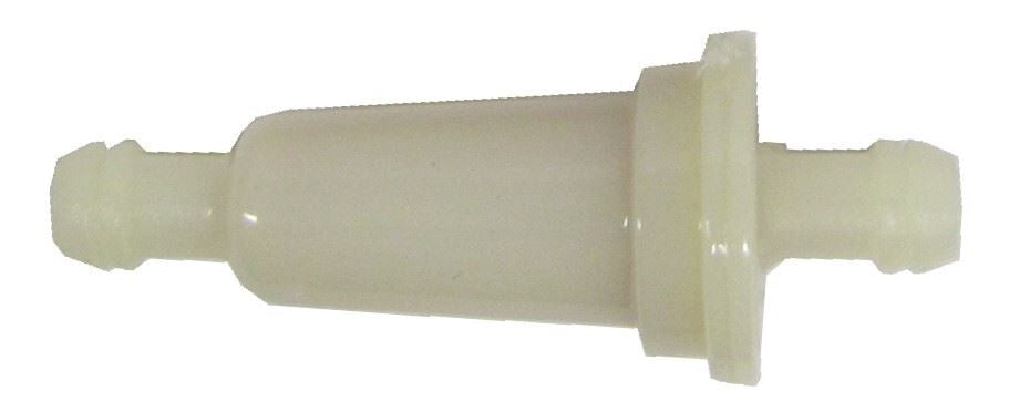 Fuel Petrol Inline Filters 6mm Pipes - White Motorcycle Motorbike Scooter Mx
