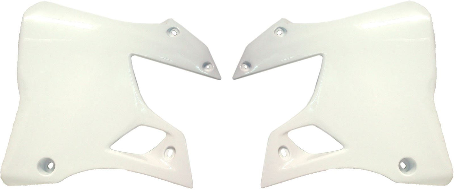 Yamaha YZ 250 (2T) (UK) 1996-2001 Radiator Scoops (White) (Pair)