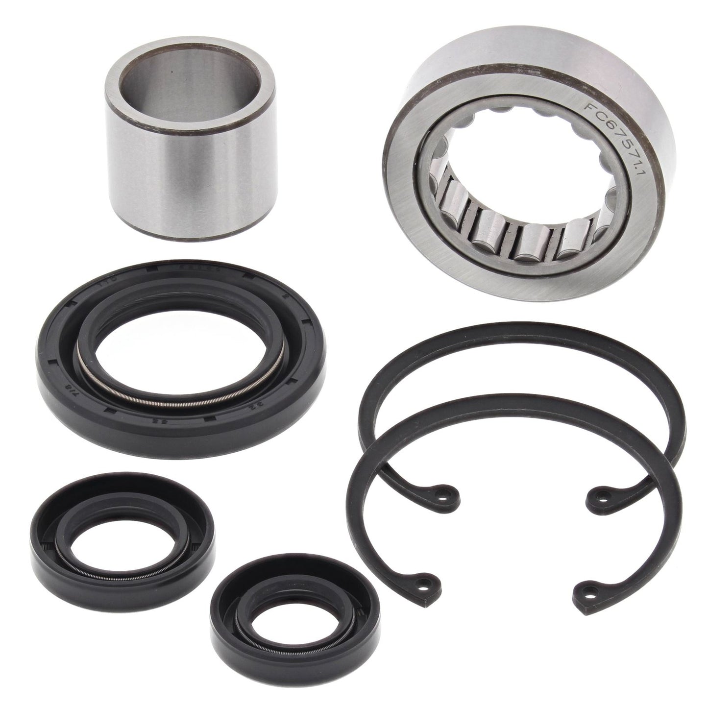 Inner Primary Bearing and Seal Kit OEM style Harley FLHP Police Road King 2007, FLHPE Police Road King 2007, FLHPEI Police Road King 2003, FLHPI Police Electra Glide STD 2003, FLHR Road King 2007, FLHR Road King 94-98, FLHR Road King 00-06, FLHR