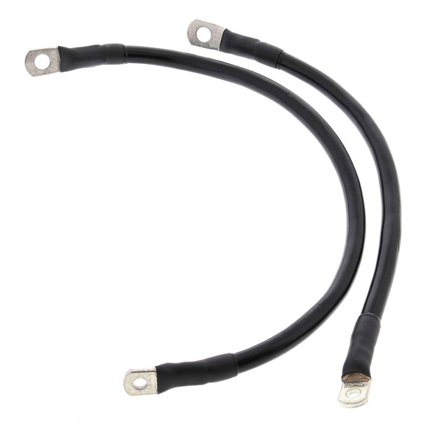 Battery Cable Kit Black Harley FXLR Low Rider Custom 89-94, FXR Super Glide 89-94, FXRS Conv Low Rider 89-92, FXRS Low Rider 89-92, FXRS-CON Super Glide - Low Rider Sport Convertible 93-94, FXRS-SP Low Rider Sport 89-93, FXRT Sport Glide 89-92