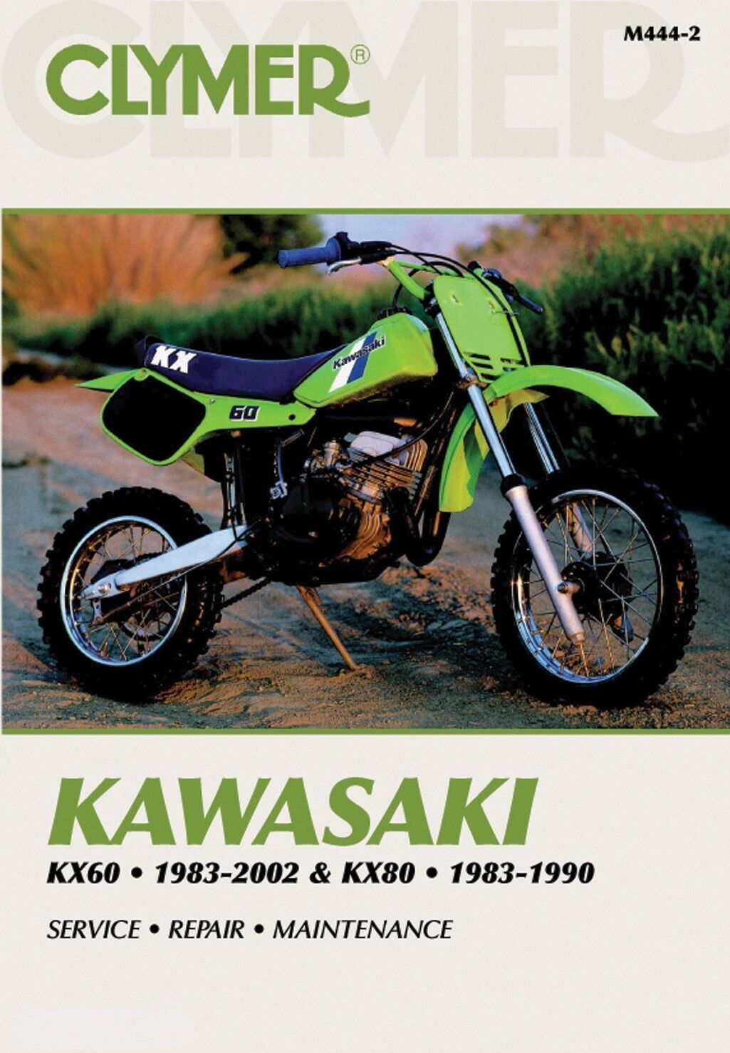 Clymer Manual For Kawasaki KX60 83-02 & KX80 83-90