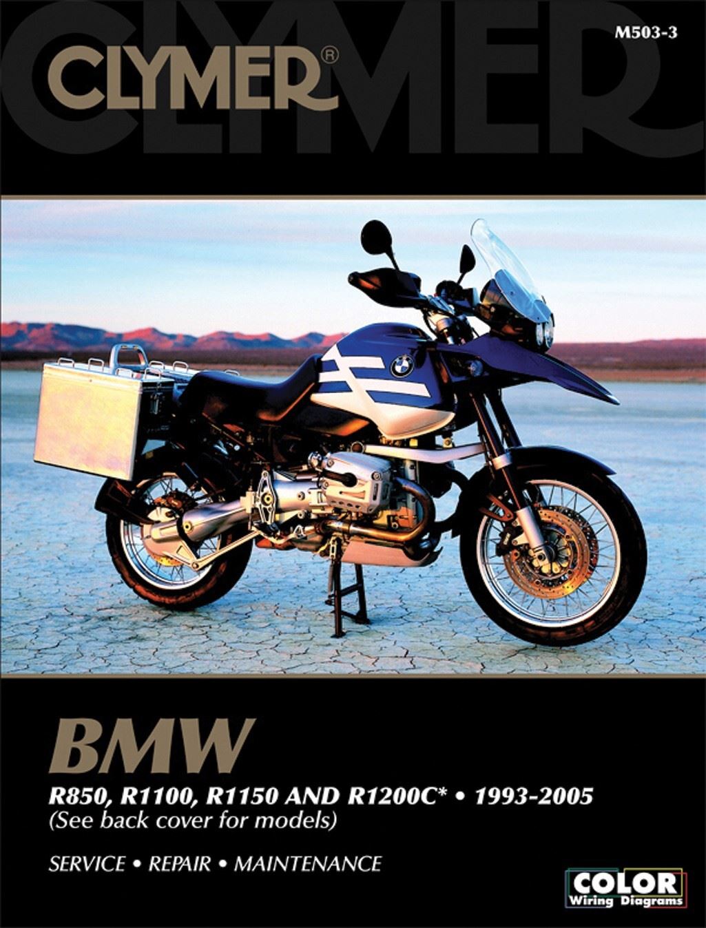 Clymer Manual For BMW R850, 1100, 1150 & 1200C 93-05