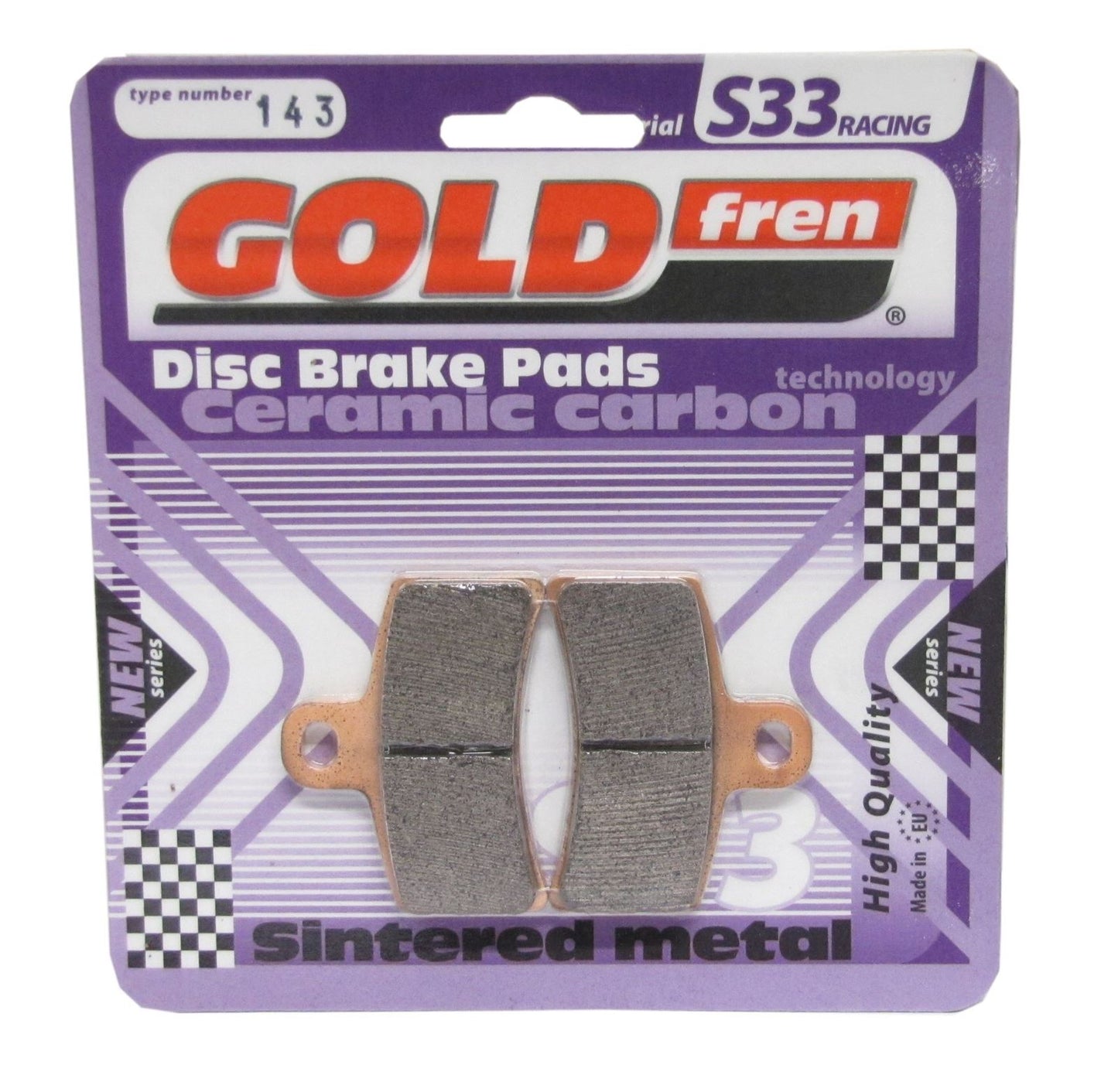 Goldfren Brake Pads S33-143, FA291, SBS815, FDB2103, DP640