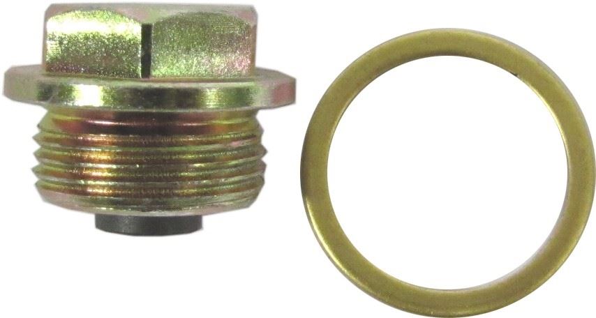 Oil Drain Bolt Magnetic 22mm x 1.50mm, Thread Length 9mm, Magnet Length 2.5mm