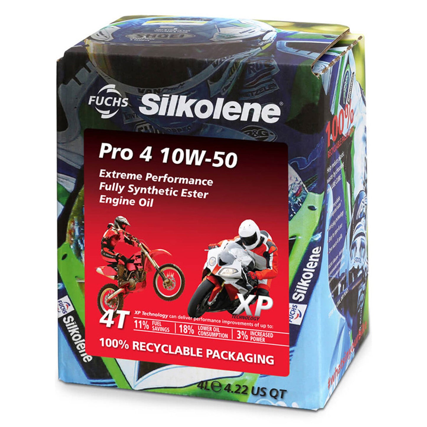 4LT SILKOLENE PRO-4 XP 10/50w