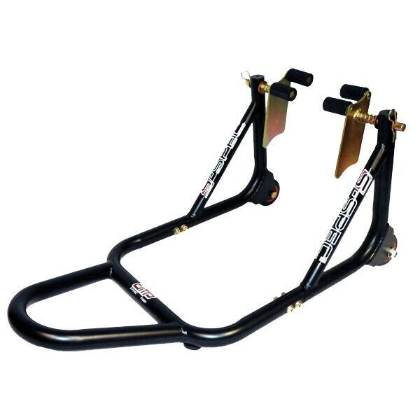 Front Paddock Stand Black ( Motorbike, Motorcross, MX Lift Stand Wheel)