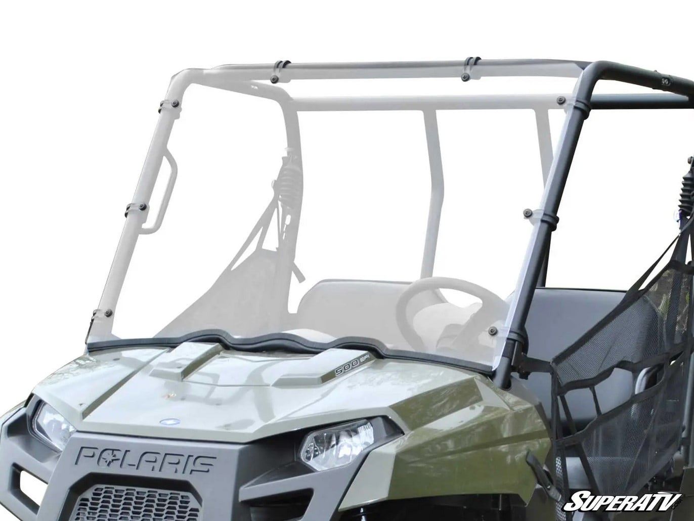 WINDSCREEN POLYCARBONATE POLARIS RANGER MIDSIZE 500 17>, 570 15-21, EV 15>