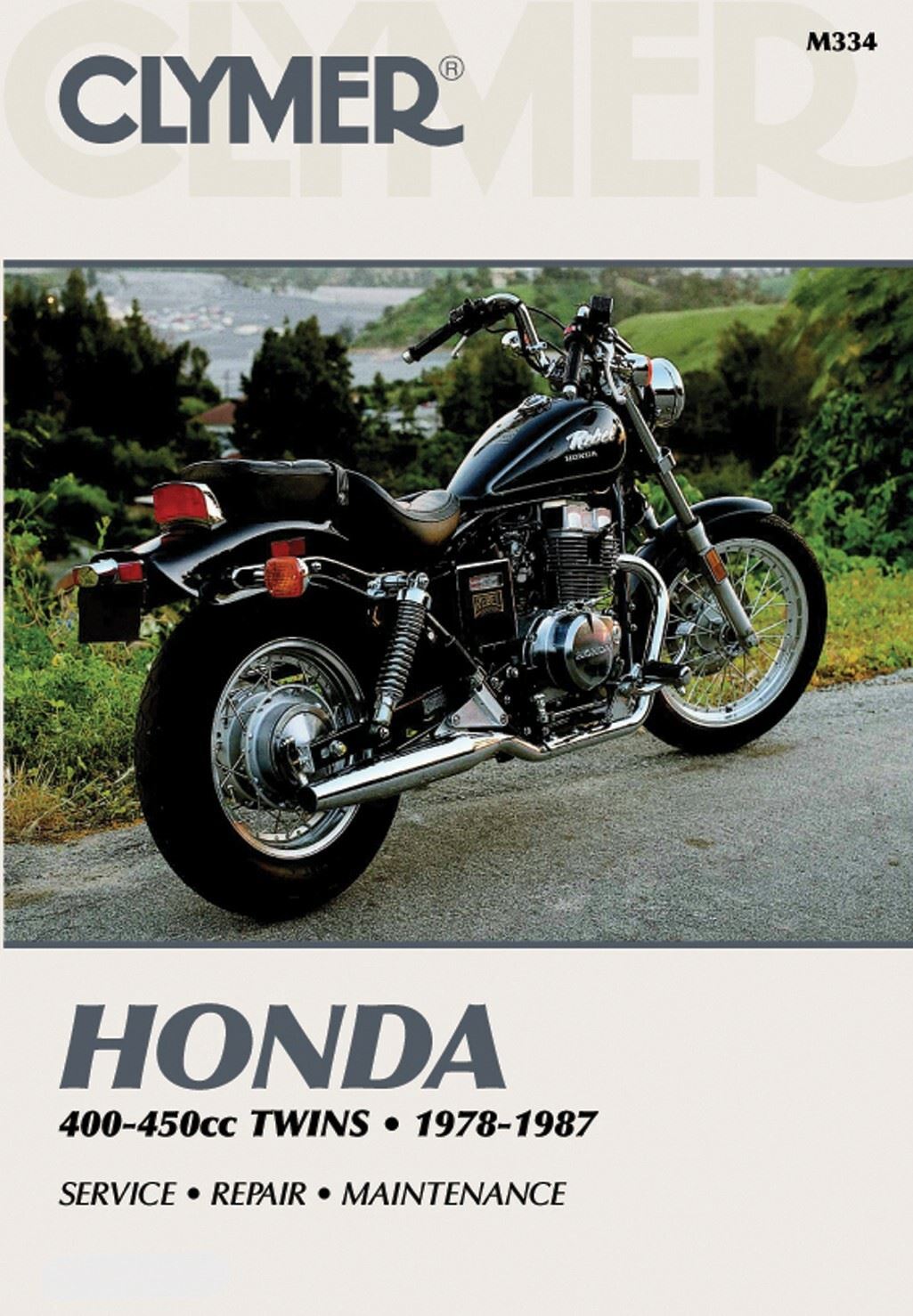 Clymer Manual For Honda 400-450cc 78-87