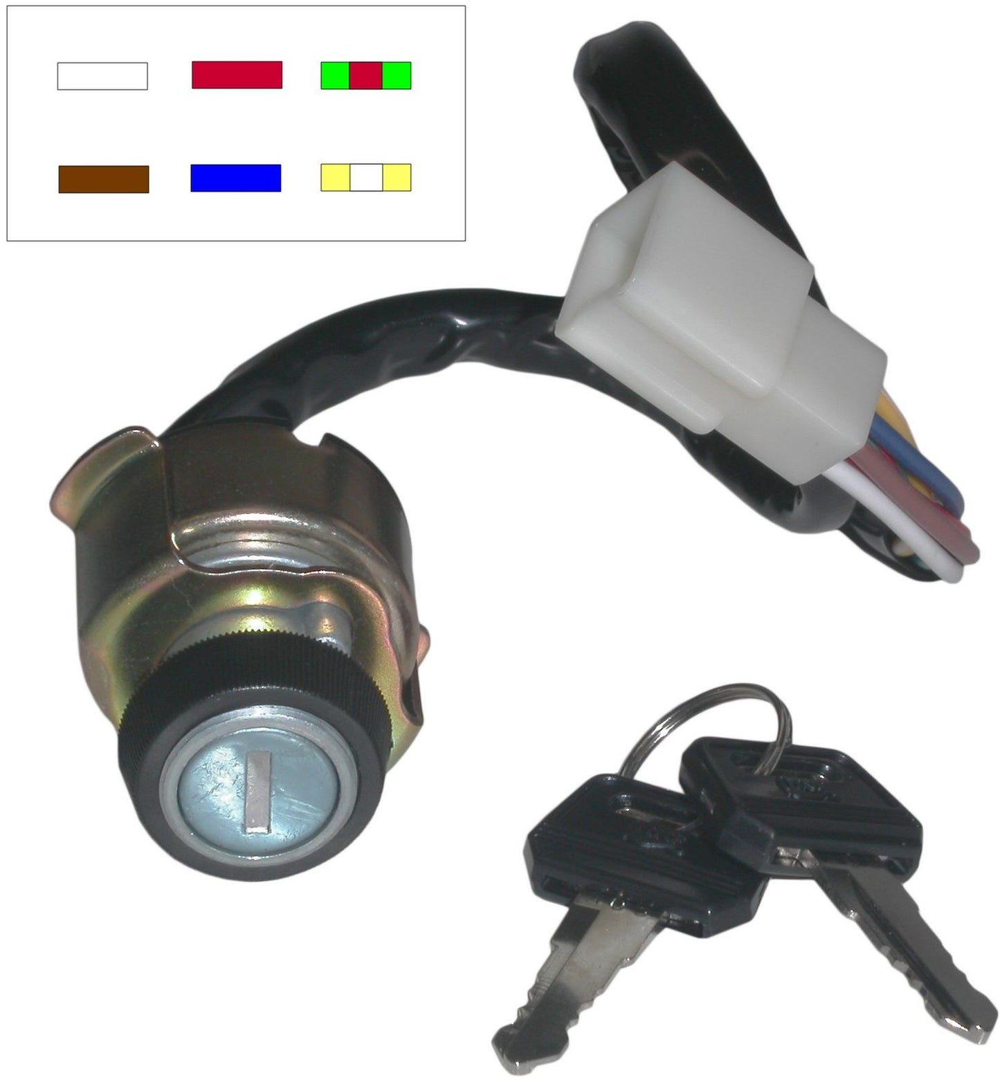Ignition Switch Kawasaki Z1000 77-80 (6 Wires)