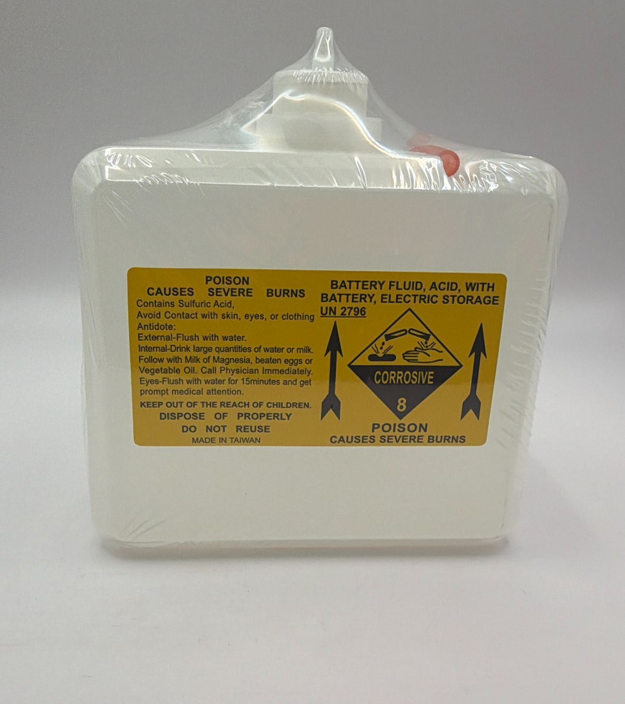 Battery Acid Pack 1000ml (SG=1.28)