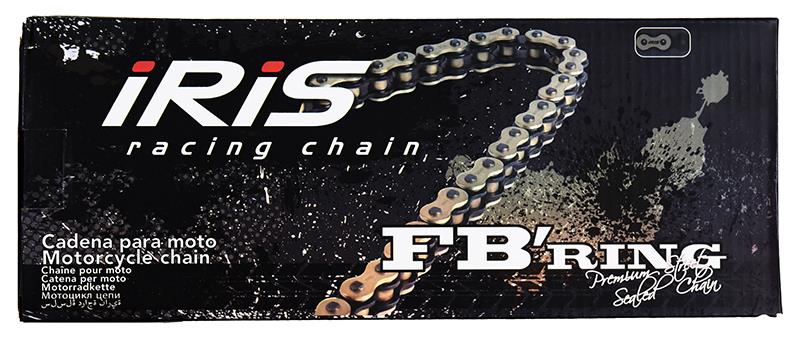 Chain IRIS 530FB-116 X-Ring(Gold) (Each)