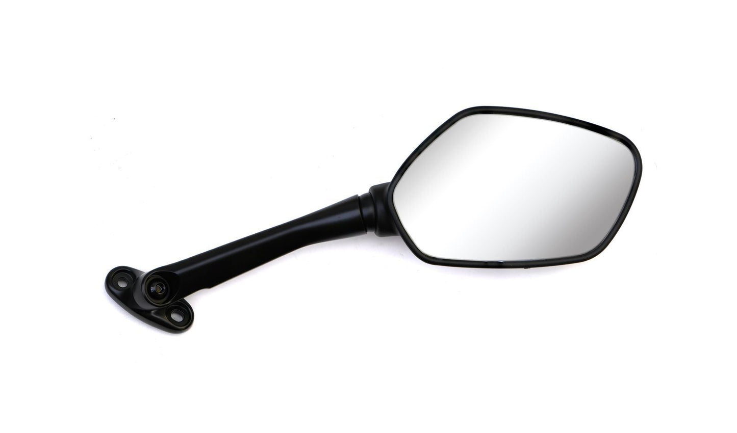 Mirror Right Fairing Black Honda CB650F 17-18, CBR600F 14-18, CBR500R 19-20, CBR650R 19-22 (E-Marked) (40mm Centres) OE Refs: 88110-MJE-305, 88110-MJE-D01