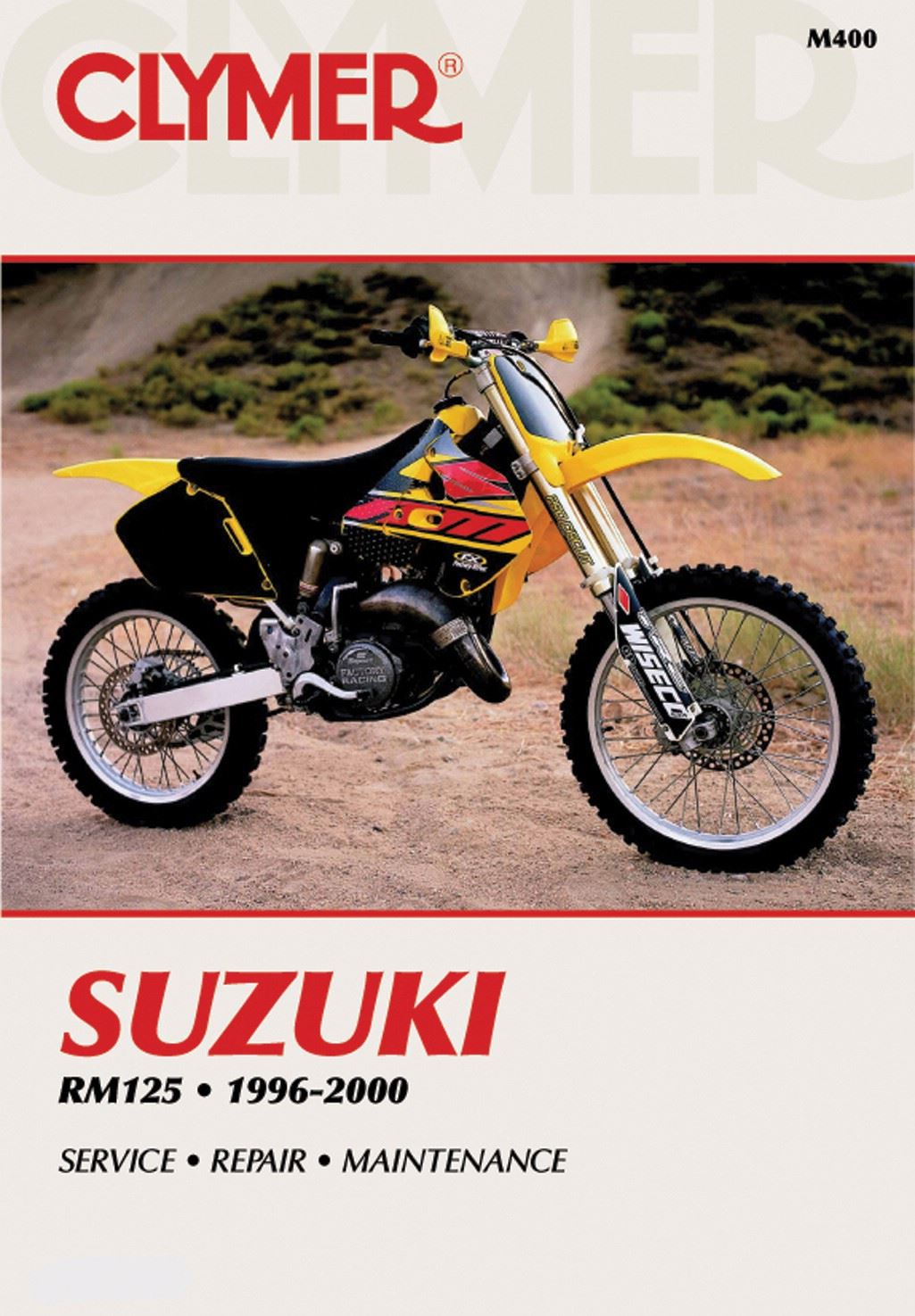 Clymer Manual For Suzuki RM125 96-00